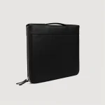 The Eclectic Black Leather Folio Organizer - Image 2