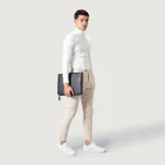 The Eclectic Black Leather Folio Organizer - Image 9