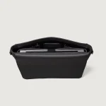 The Carismatico Grey Leather Messenger Bag - Image 9