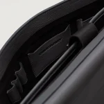 The Carismatico Grey Leather Messenger Bag - Image 8