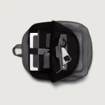 The Philos Grey Leather Backpack - Image 4