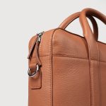 The Captain Brown Leather Briefcase - Image 7