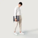 The Eclectic Black Leather Folio Organizer - Image 7