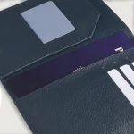 Bernardi Blue Leather Travel Wallet - Image 5