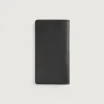 Cameron Black Leather Long Wallet - Image 2