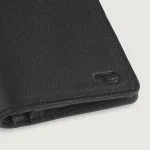 Cameron Black Leather Long Wallet - Image 7