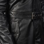 Deux Black Leather Duster - Image 5