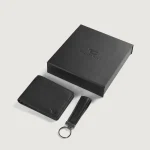 Marvin Black Leather Gift Set