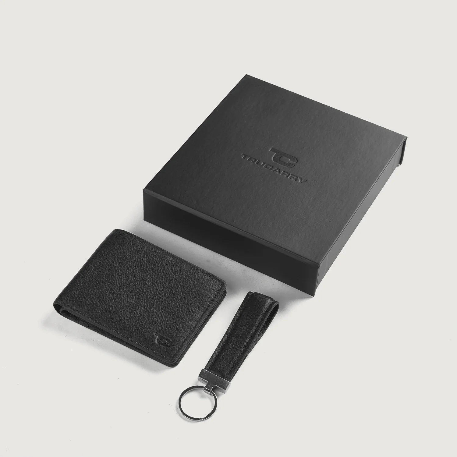 Marvin Black Leather Gift Set - Image 1