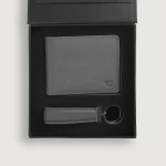 Marvin Grey Leather Gift Set - Image 2