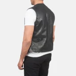 Auden Black Leather Vest - Image 4