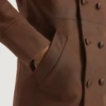Half Life Brown Leather Coat - Image 6