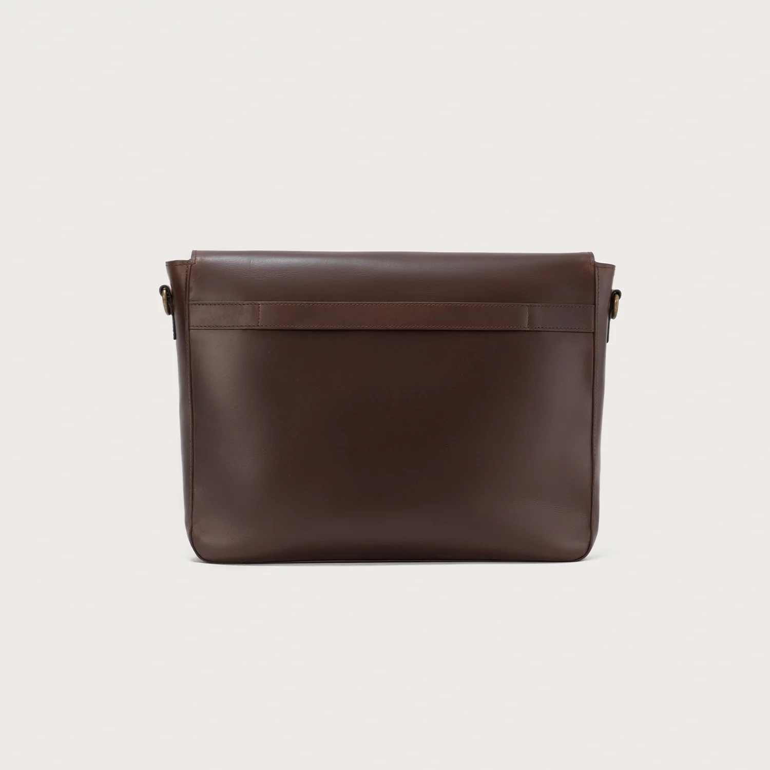 The Carismatico Vintage Brown Leather Messenger Bag - Image 7