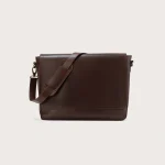 The Carismatico Vintage Brown Leather Messenger Bag