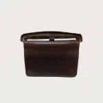 The Carismatico Vintage Brown Leather Messenger Bag - Image 4