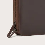 The Eclectic Vintage Brown Leather Folio Organizer - Image 5