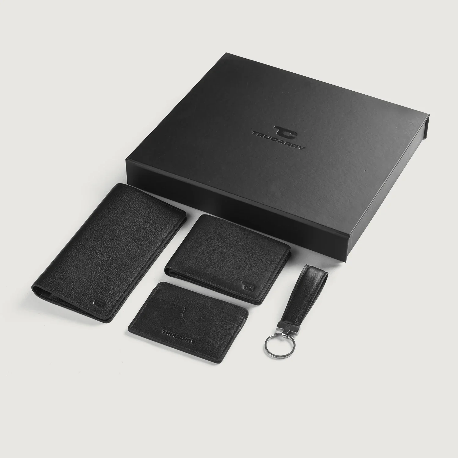 Timeless Taylen Black Leather Gift Set - Image 1