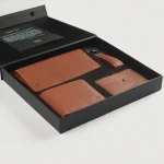Timeless Taylen Brown Leather Gift Set - Image 6