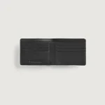 Voren Black Leather Bi-fold Wallet - Image 6
