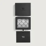 Voren Black Leather Bi-fold Wallet - Image 7