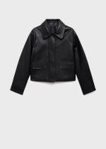 Sabina Lambskin Leather Jacket - Image 9