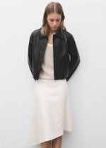 Sabina Lambskin Leather Jacket - Image 3