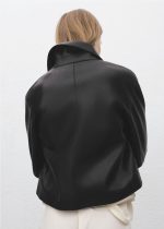 Sabina Lambskin Leather Jacket - Image 8