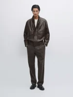 Nappa Leather Jacket With Pockets - Image 2