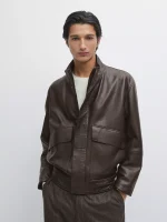 Nappa Leather Jacket With Pockets