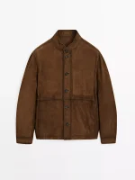 Suede Leather Jacket - Image 2