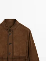 Suede Leather Jacket - Image 6