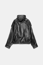 Leather Biker Jacket - Image 3