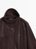 Nappa Leather Jacket With Grainy Finish - Image 4