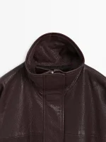 Nappa Leather Jacket With Grainy Finish - Image 8