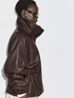 Nappa Leather Jacket With Grainy Finish - Image 5