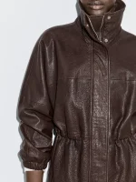 Nappa Leather Jacket With Grainy Finish - Image 3