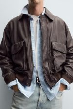 Leather Pocket Jacket - Image 4