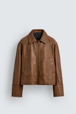 Vintage Leather Biker Jacket - Image 8
