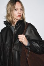 Leather Bomber Jacket - Image 5