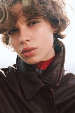 Washed Effect Leather Jacket - Image 3