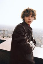 Washed Effect Leather Jacket - Image 2