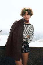 Washed Effect Leather Jacket - Image 4