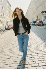 Suede Leather Short Jacket - Image 2