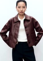 Sabina Lambskin leather jacket - Image 3