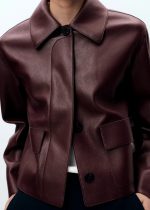 Sabina Lambskin leather jacket - Image 9