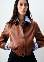 Brown Bomber Jacket