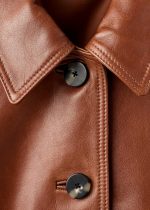 Brown Bomber Jacket - Image 9
