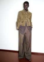 Suede Leather Jacket With Buttons - Image 2