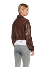 Bomber Jacket Superdown in Brown - Image 5