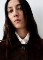 Suede Leather Jacket in Brown - Image 3